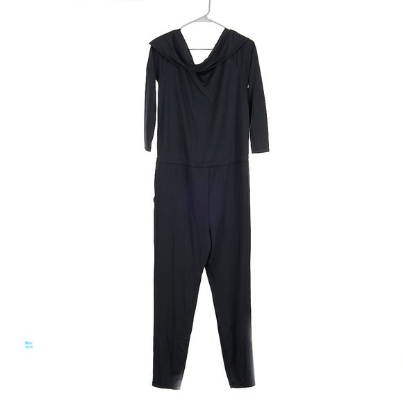 Fabletics Gray Tess Off Shoulder Jumpsuit Small - Picture 5 of 8